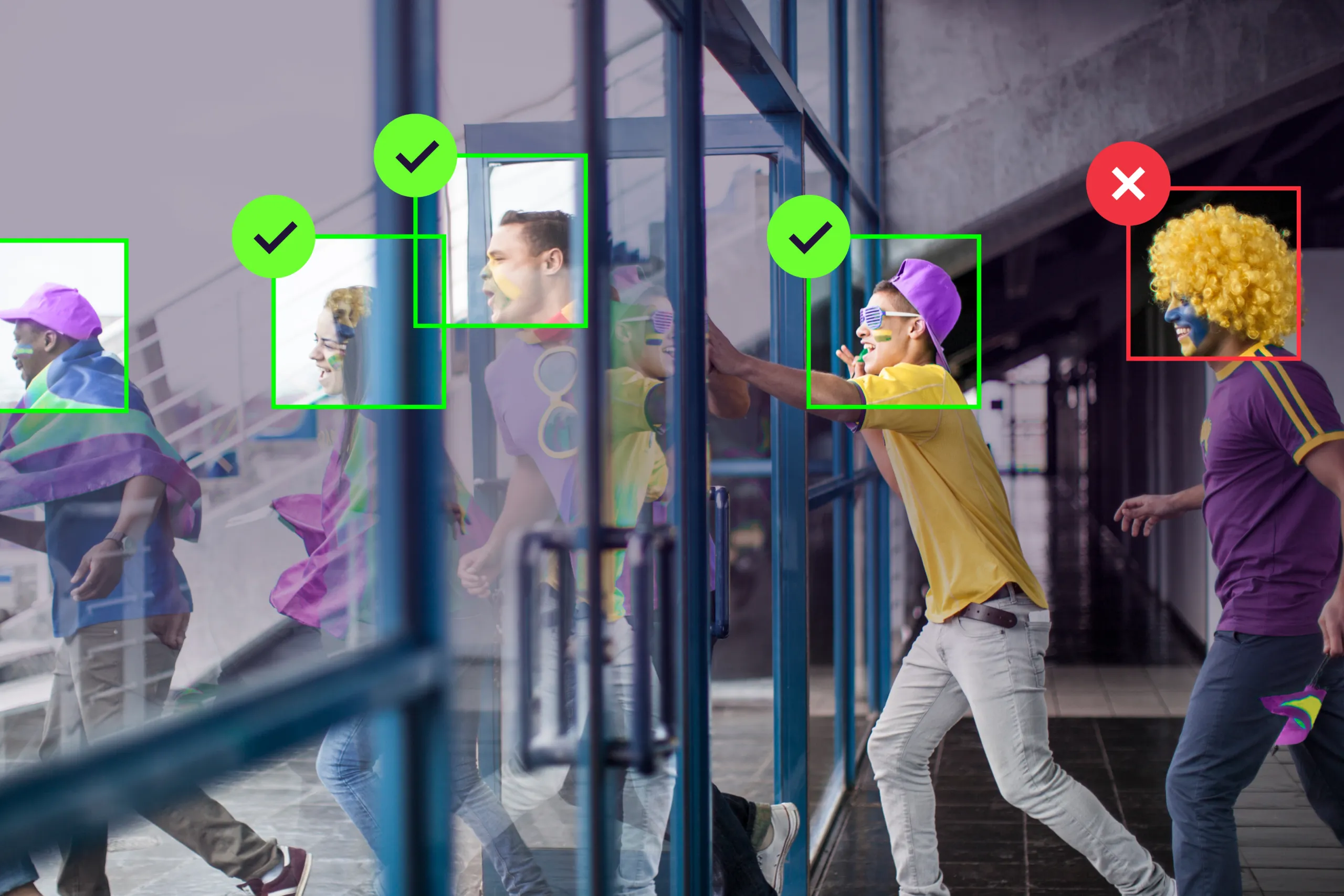 Fan identity verification